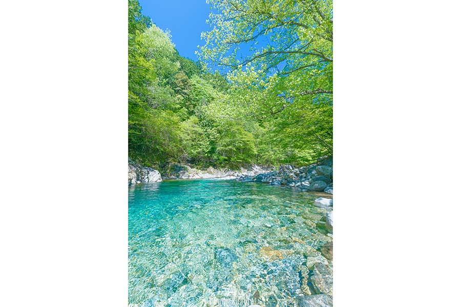 阿寺渓谷の絶景【写真提供：スカーレット@Photo（@Photo_Scarlet）さん】