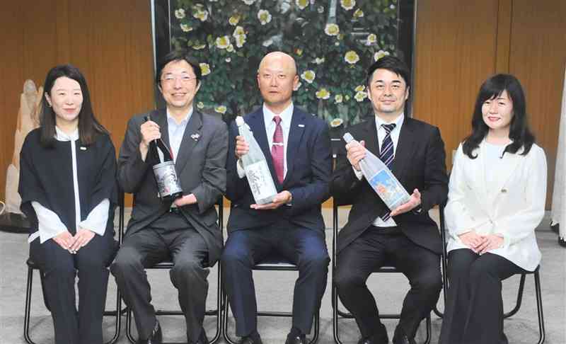 オリジナルの熊本県産酒を国内外へ 「銀座おのでら」などがプロジェクト 県内3酒蔵と連携、飲食店で提供（熊本日日新聞） - Yahoo!ニュース - Yahoo!ニュース