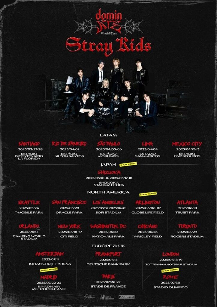 Stray Kids、ワールドツアーのスペイン公演2日目が突然中止に…JYPが謝罪（Kstyle） - Yahoo!ニュース