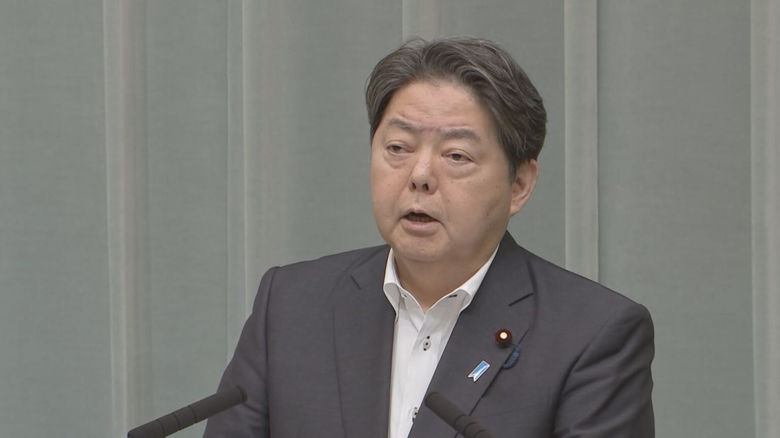【速報】林官房長官「日本人の搭乗者なく、被害情報にも接していない」 インド旅客機墜落事故、地上でも被害（TBS NEWS DIG Powered by JNN）