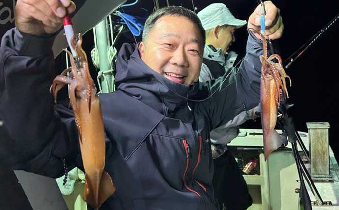 【沖釣り釣果速報】富山湾のアカムツ便でテクニカルな展開乗り越え本命連発！（北陸）