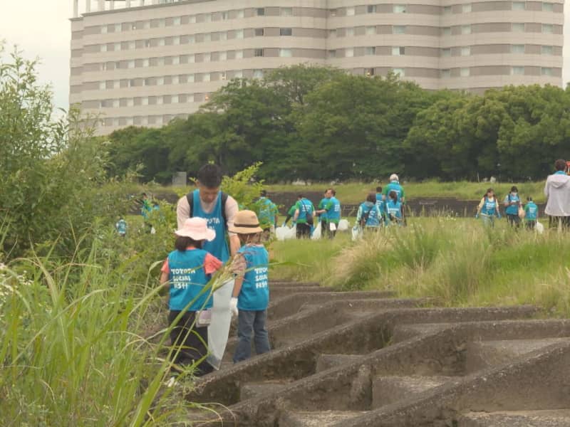 トヨタソーシャルフェス 長良川をきれいに　２００人が清掃　岐阜市（ぎふチャンDIGITAL） - Yahoo!ニュース