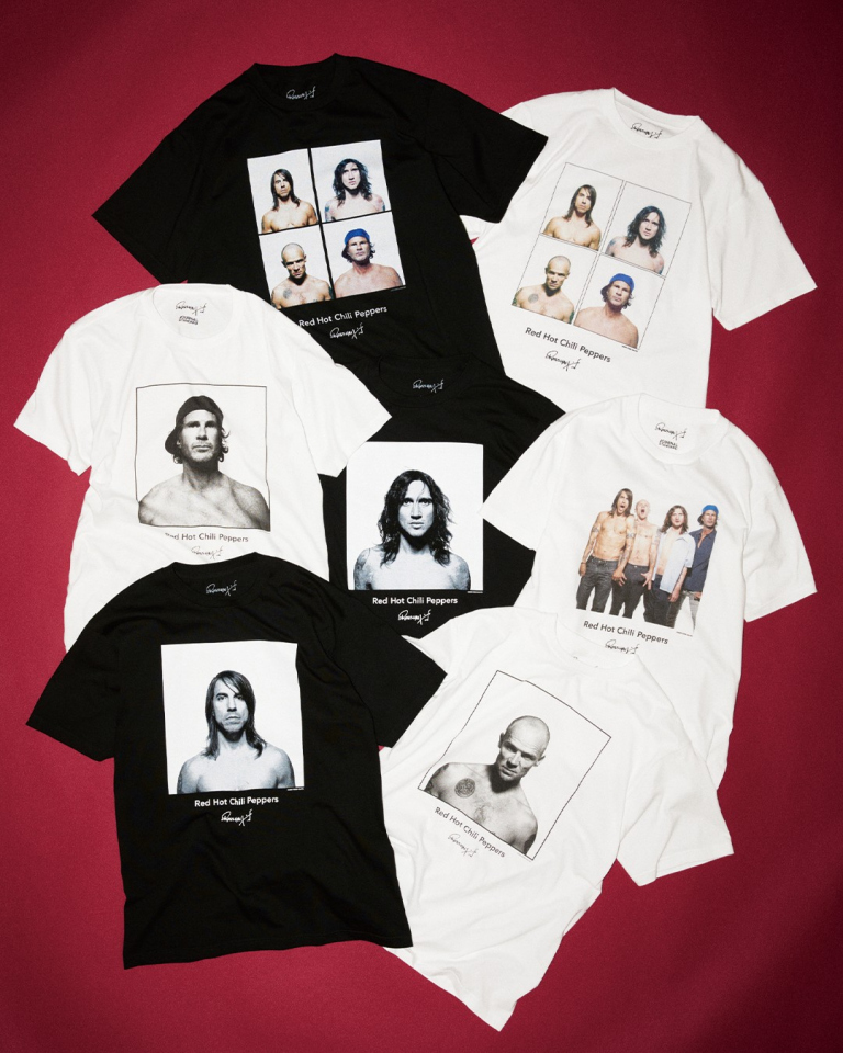 JOURNAL STANDARDでレッド・ホット・チリ・ペッパーズのTシャツ発売　メンバーのソロデザインも（オリコン） - Yahoo!ニュース
