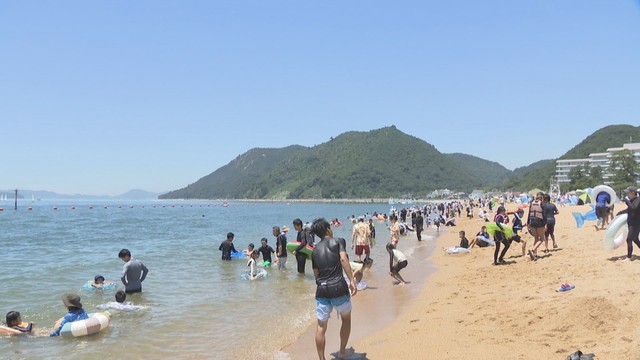 岡山県の海水浴場9カ所 水質判定基準をクリア （KSB瀬戸内海放送） - Yahoo!ニュース