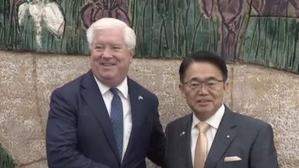 4月に着任した駐日アメリカ大使が大村秀章 愛知県知事を訪問「日米の良好関係をさらに前進させたい」　　（CBCテレビ） - Yahoo!ニュース