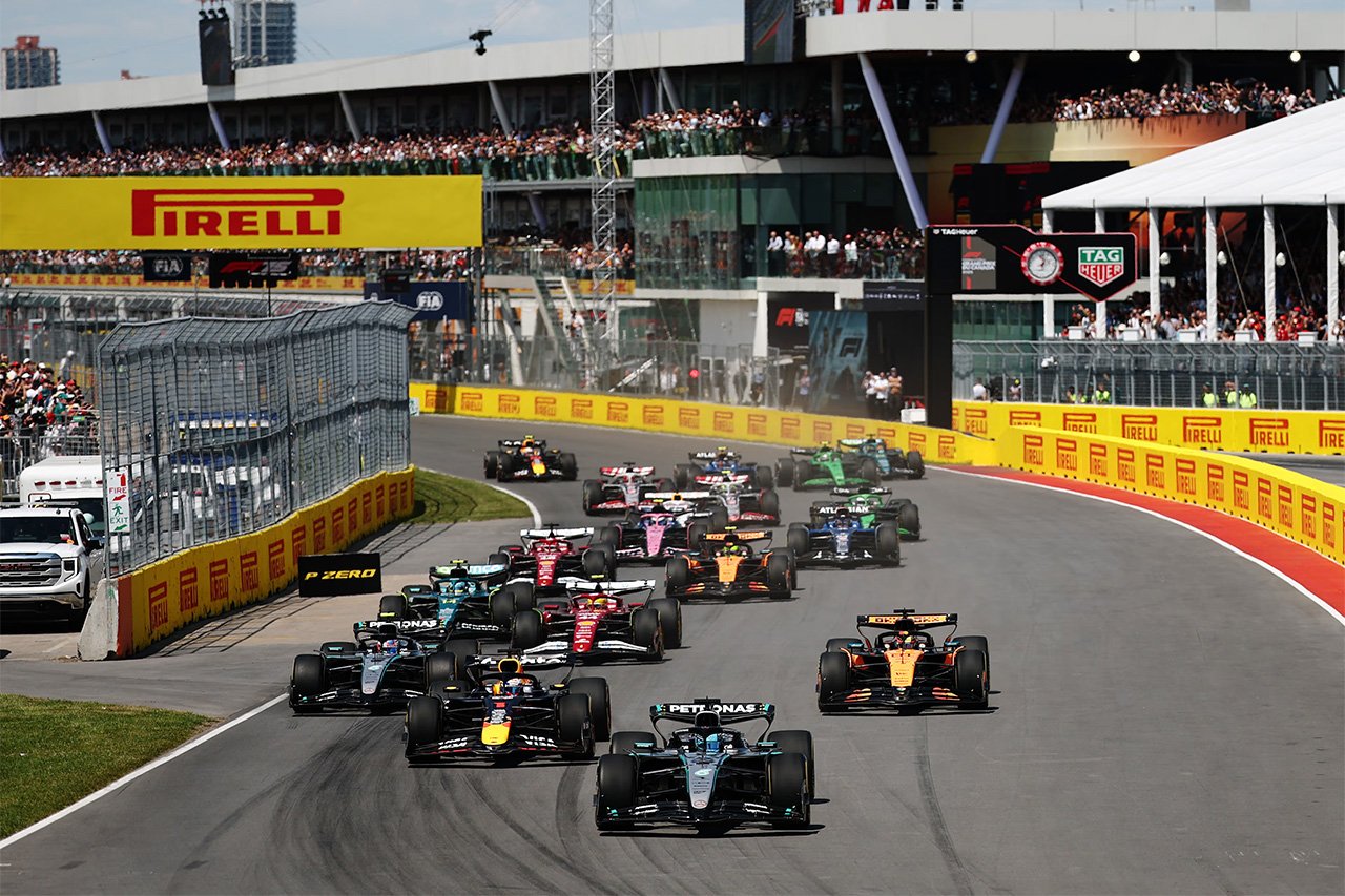 2025年F1 カナダGP 決勝 ハイライト動画：角田裕毅は12位