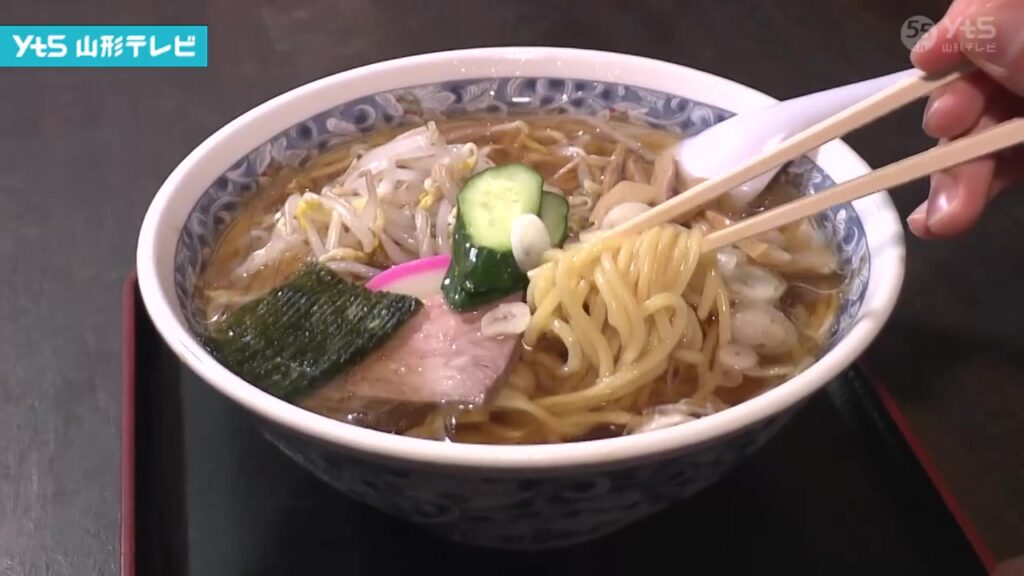 【山形】厳しい暑さの中、山形名物「冷やしラーメン」（YTS山形テレビ） - Yahoo!ニュース