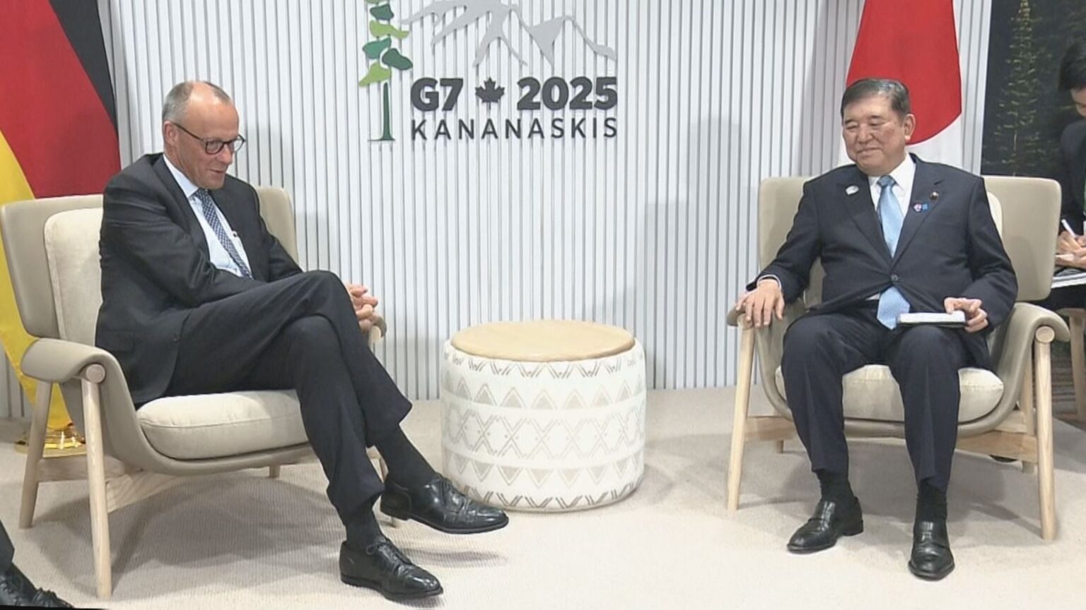 石破総理　ドイツ・メルツ首相と対面で初会談　G7連携の重要性を確認（TBS NEWS DIG Powered by JNN）