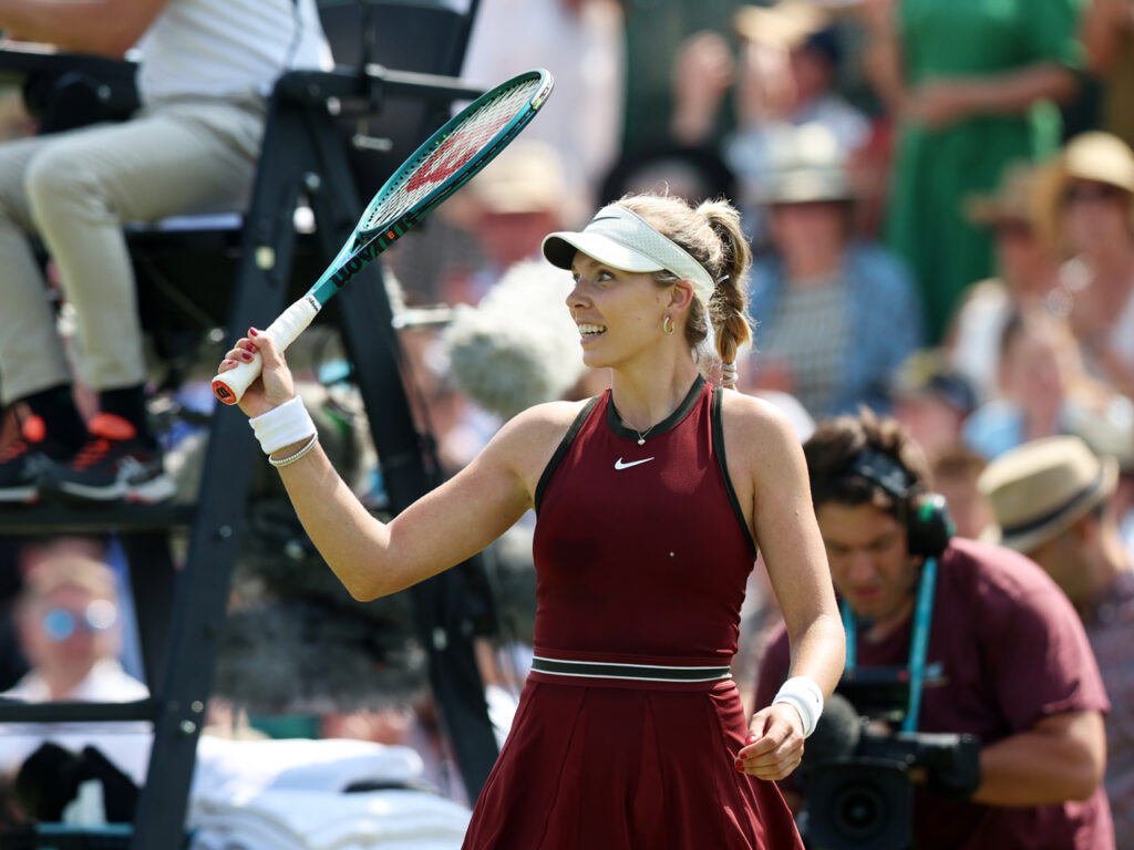 大会3連覇を目指す地元イギリスのブルターが初戦に快勝 [WTAノッティンガム／テニス]（テニスマガジンONLINE） - Yahoo!ニュース