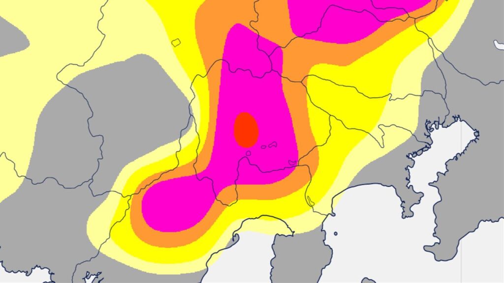 落雷や局地的な激しい雨に注意 18日昼過ぎ〜夜遅くにかけ 大気が非常に不安定 山梨【発雷確率と雨のシミュレーション】（UTYテレビ山梨） - Yahoo!ニュース - Yahoo!ニュース