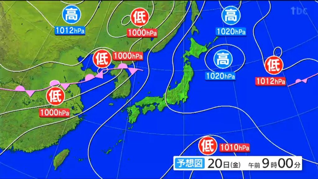 20日の宮城県内は蒸し暑さ続く見込み 真夏日となる地点はなさそう tbc気象台（tbc東北放送） - Yahoo!ニュース - Yahoo!ニュース