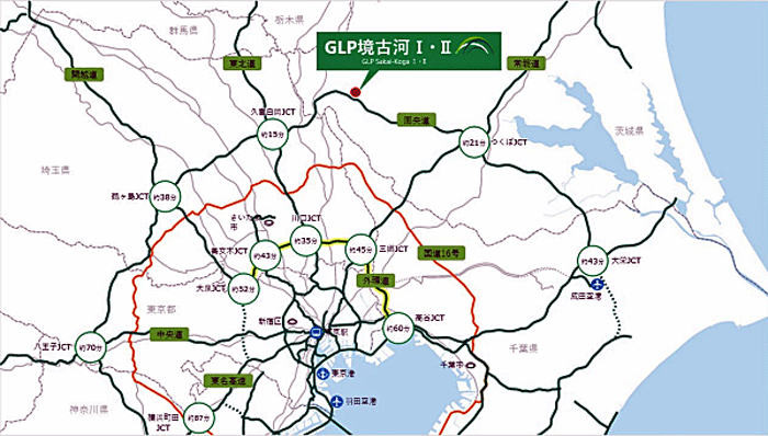 20250619glp5 - 日本GLP／茨城県猿島郡境町で8.4万m2の特色ある設備持つ物流施設竣工