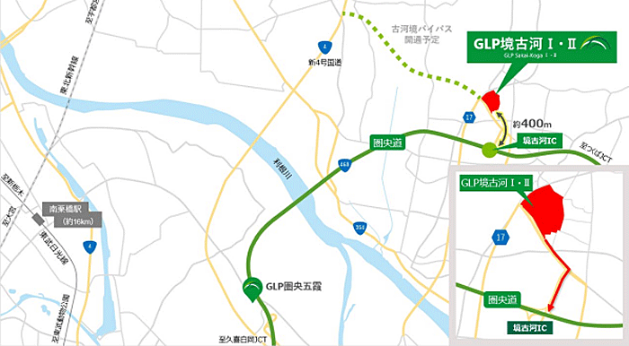 20250619glp6 - 日本GLP／茨城県猿島郡境町で8.4万m2の特色ある設備持つ物流施設竣工