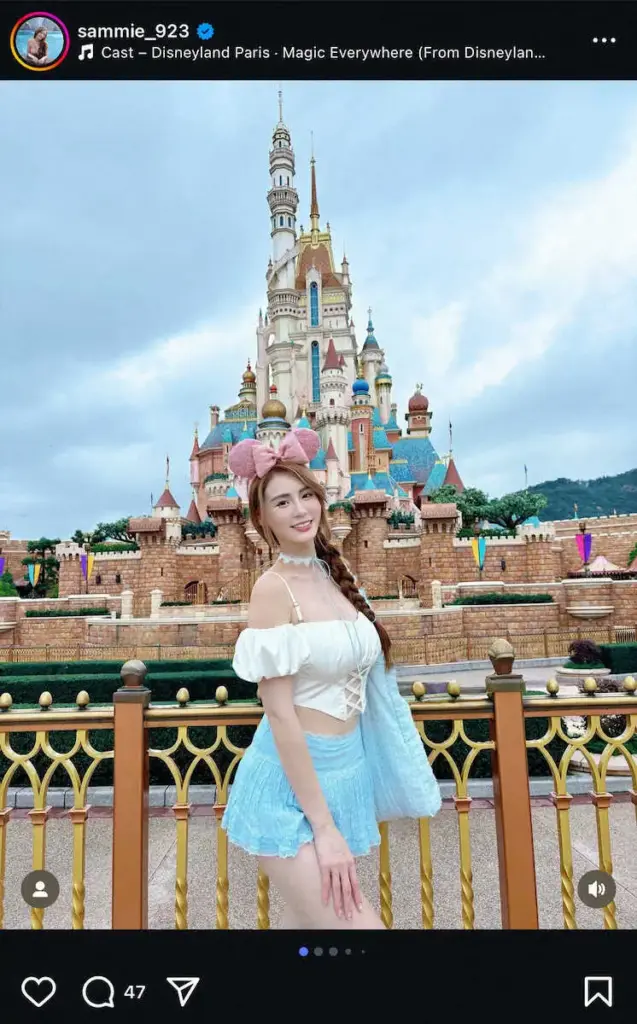 まさにプリンセス！人気台湾チアが初香港ディズニーへ！！「美しすぎ」「可愛すぎる」「美脚」などの声 - スポニチ Sponichi Annex 芸能