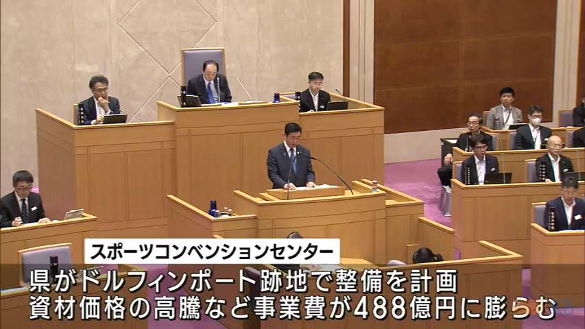 スポコン設計費予算案 9億円可決 鹿児島県議会（KKB鹿児島放送） - Yahoo!ニュース