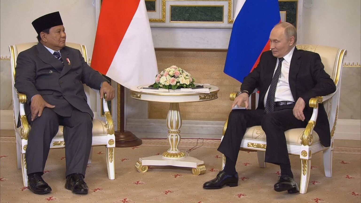 インドネシア大統領　ロシア・プーチン大統領と会談 “関係深化に意欲”　G7サミットへの参加見送り（TBS NEWS DIG Powered by JNN）