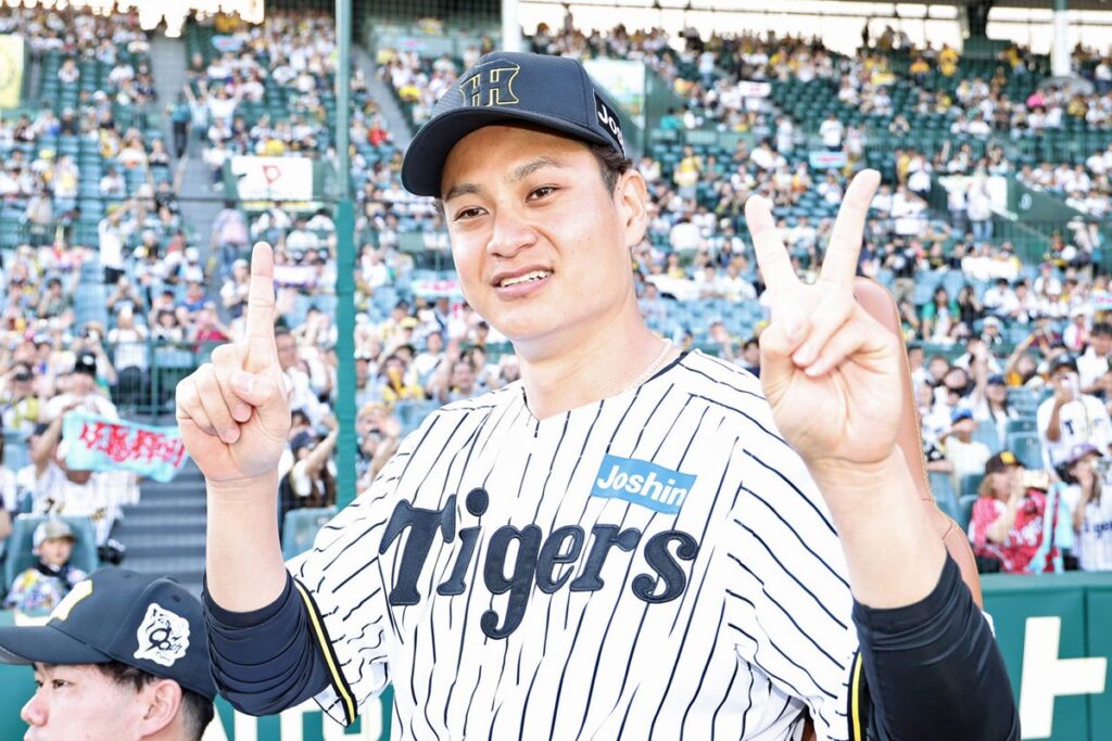 【阪神】大竹耕太郎 古巣ソフトバンク戦好投で全12球団から白星…阪神百貨店の〝差し入れ〟でニヤリ（東スポWEB） - Yahoo!ニュース
