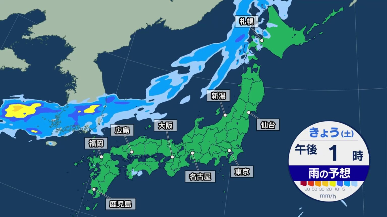 梅雨前線が復活　北海道は警報級大雨のおそれ　西日本でも所々で雨（TBS NEWS DIG Powered by JNN）