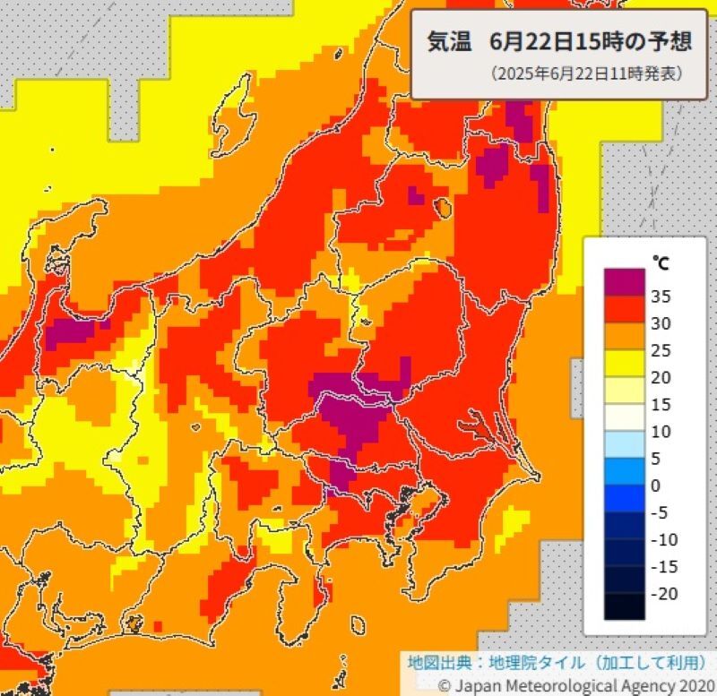 【速報】全国最高気温は埼玉県鳩山町の37・3度 午後1時40分までのランキング 熊谷も35度の猛暑〈情報更新〉（埼玉新聞） - Yahoo!ニュース - Yahoo!ニュース