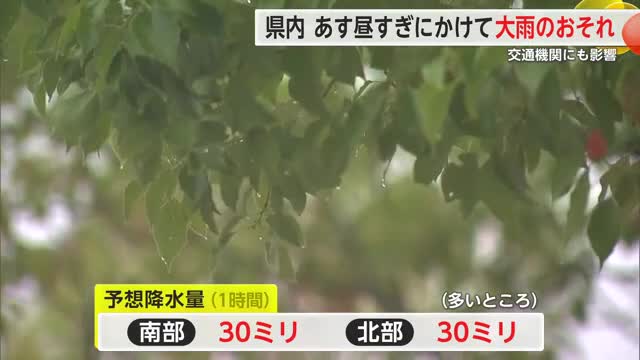 25日昼過ぎにかけ大雨のおそれ 土砂災害に警戒を JR一部区間で遅れ発生【佐賀県】（佐賀ニュース サガテレビ） - Yahoo!ニュース