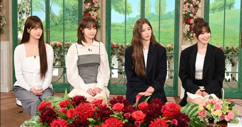 LE SSERAFIM『徹子の部屋』初登場 楽屋あいさつの様子も公開 ユンジンは腰の治療のため出場断念 - ORICON