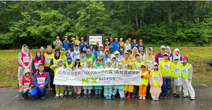 20250624nx1 - NXHD／山形県飯豊町で34回目の森林育成活動