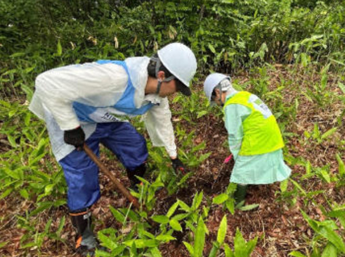 20250624nx2 - NXHD／山形県飯豊町で34回目の森林育成活動