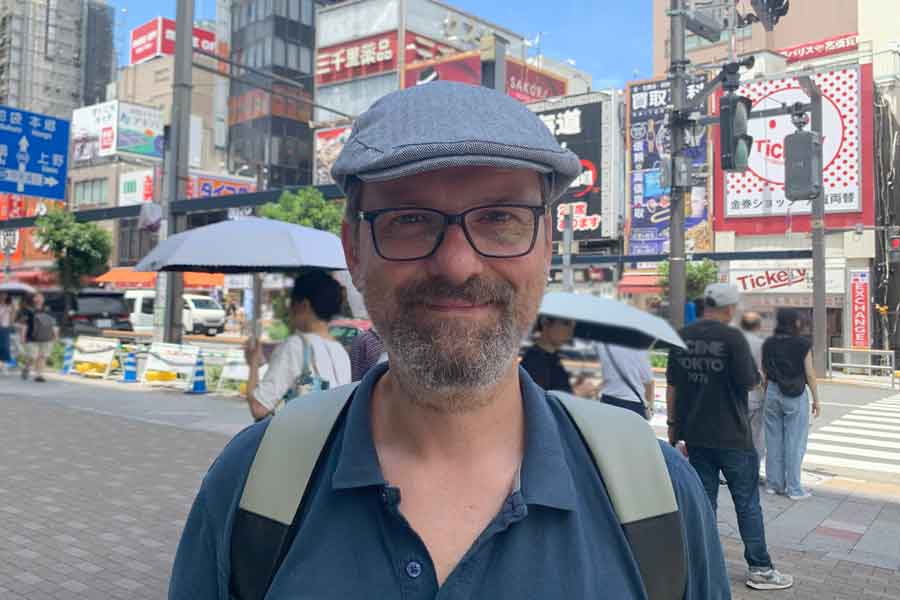 イタリアから来たロドルフォさん【写真：Hint-Pot編集部】