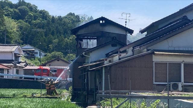 【速報】島根県大田市で民家火災 現在消火活動中（日本海テレビ） - Yahoo!ニュース