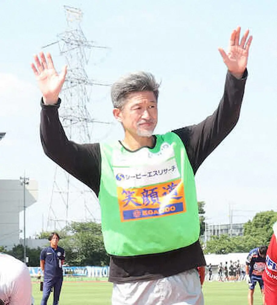 アトレチコ鈴鹿　カズは出番なし　7月6日ホームは記念試合「楽しんでもらえるような試合に」 - スポニチ Sponichi Annex サッカー