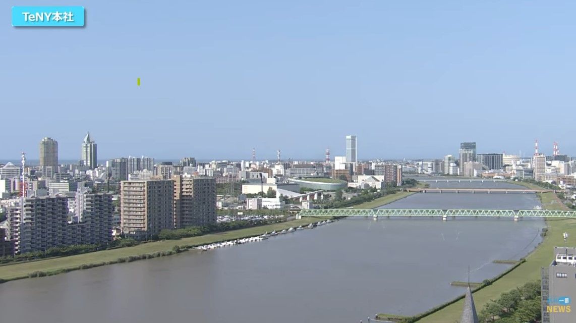 県内は今年1番の暑さ　新潟市秋葉区新津で34.6℃「猛暑日」に迫る　県内の観測地点すべてで今年最高に《新潟》　