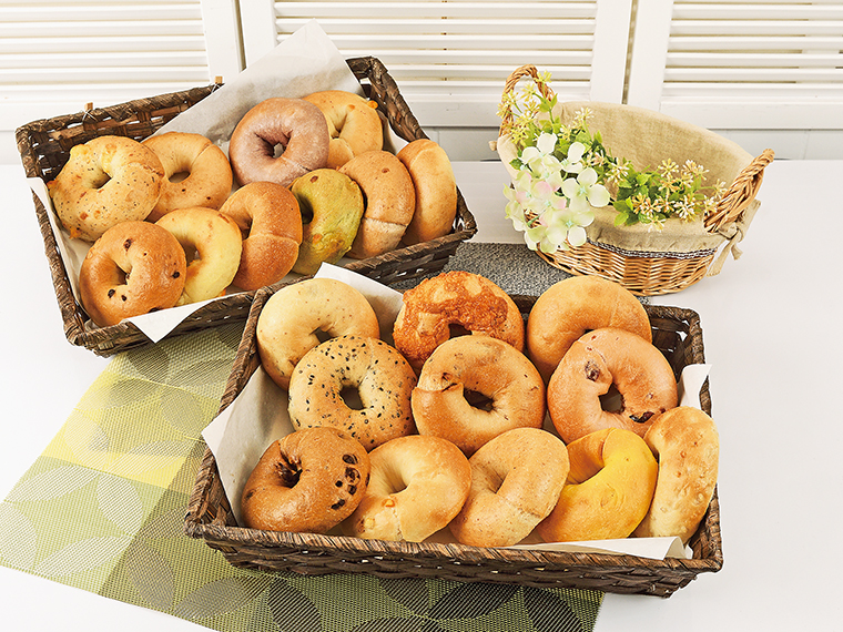 【全3回・3ヵ月】「おまかせベーグル7種×3個セット」（月々4,600円）【會ベーグル［会津若松市］】