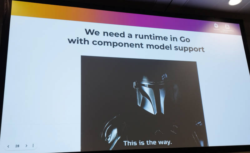 マンダロリアンのセリフを使ってGoのコンポーネントモデルを実装するエンジニアを募集