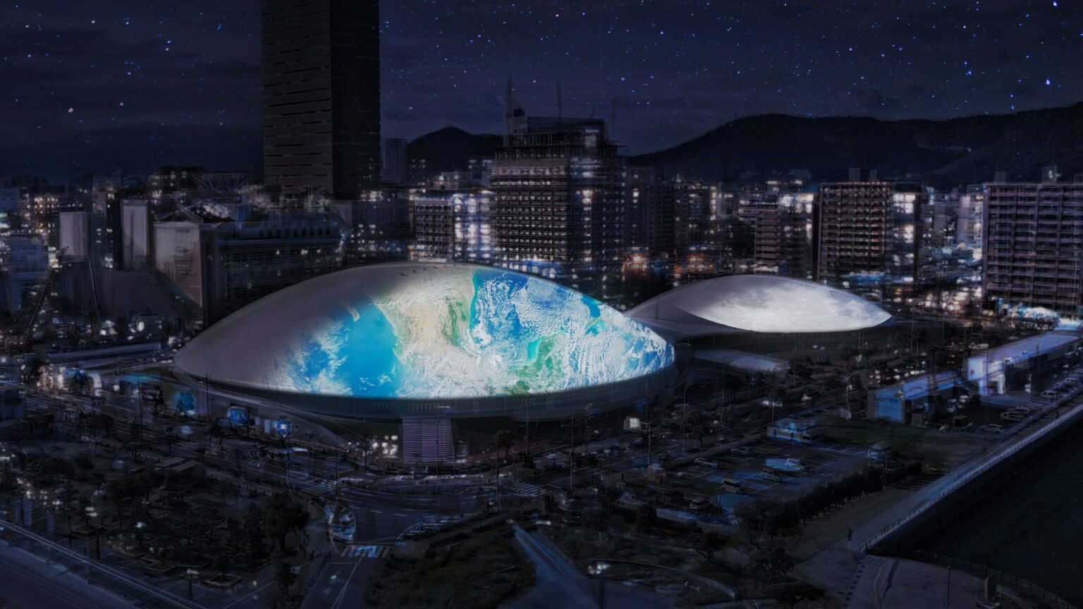 一旗プロデュース「あなぶきアリーナ香川 プロジェクションマッピング 2025」を香川県高松市で3月13日〜15日に開催。中四国最大級のアリーナ・香川県立アリーナの屋根に壮大なスケールの映像を投影。 | 株式会社一旗のプレスリリース