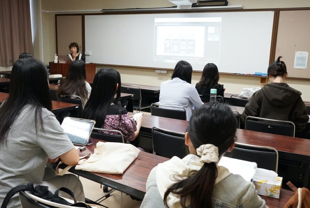 CGTN Japanese、フェリス女学院と特別授業実施