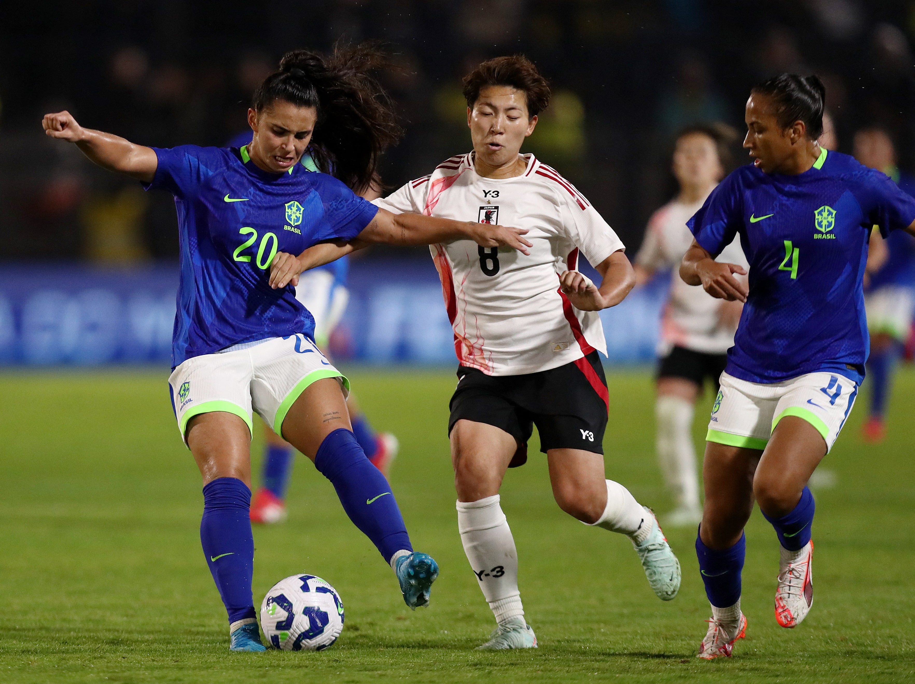 サッカー＝なでしこジャパン、清家先制弾もブラジルに逆転負け