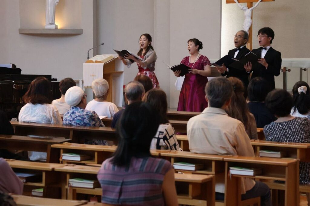 岡山空襲で犠牲になった人を悼んだピースコンサート