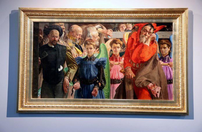 ポーランドでの競売にかけられた絵画の新しい記録。
