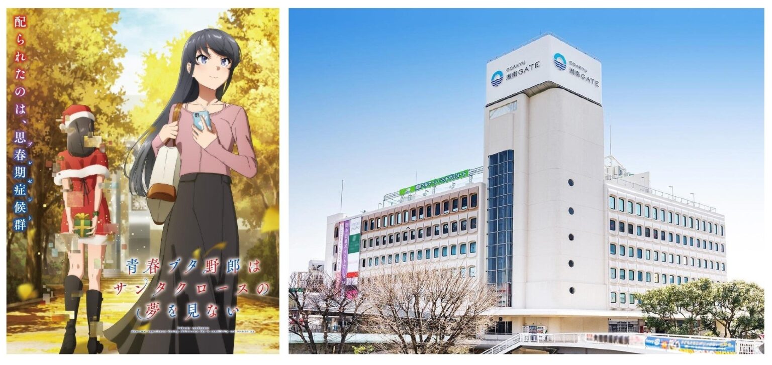 【ODAKYU 湘南 GATE】 藤沢が舞台の人気アニメ「青春ブタ野郎」シリーズとコラボ！「青ブタ」の世界観に浸れる館内ジャックや限定ステッカーのお買上特典などを6月27日(金)～期間限定で実施！ | 株式会社小田急ＳＣディベロップメントのプレスリリース