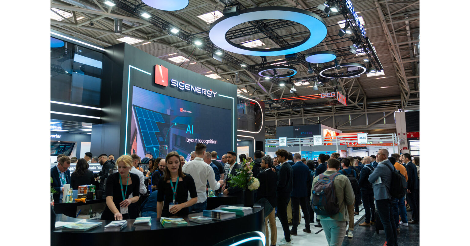 AIで拓く未来：Sigenergy社、Intersolar Europe 2025でスマートエネルギーの革新技術を発表