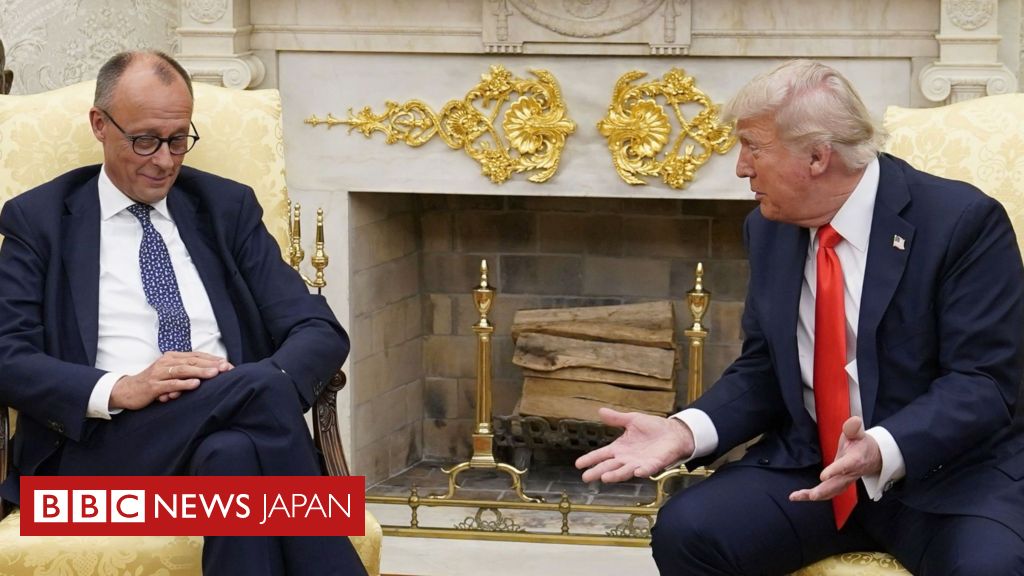 ノルマンディー作戦はドイツにとっては「楽しくない」とトランプ氏、「ナチスからの解放の日」と独首相は反論 - BBCニュース