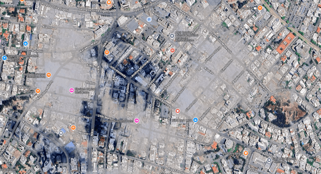 GoogleはNicosia Messy Updateをマッピングします