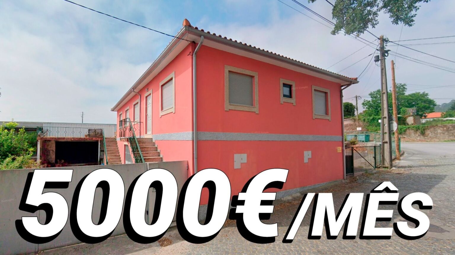 バルセロスEMECの市営会社は、月5,000ユーロの住宅をリースしています