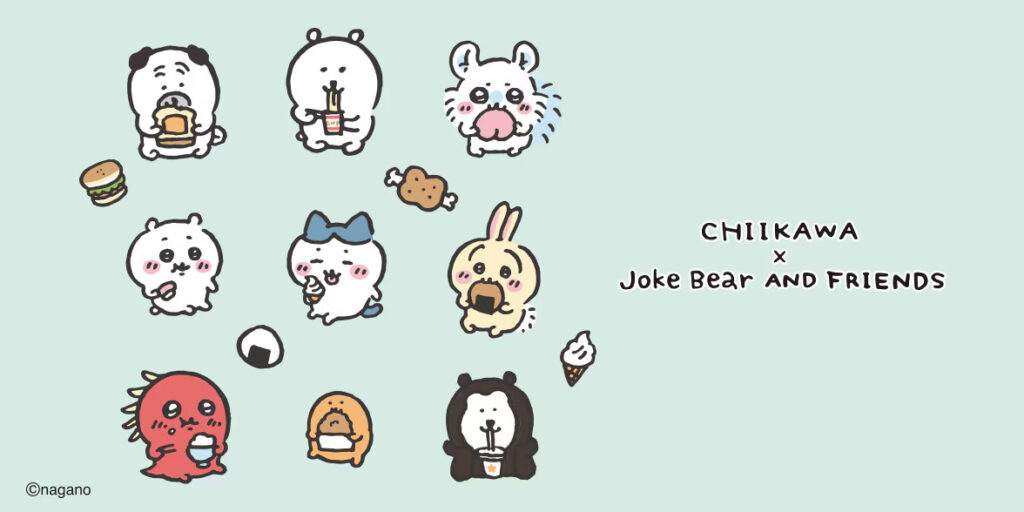 『ちいかわ』『ナガノのくま』×ユニクロ「UT」がコラボ。計8種がラインナップ、6月23日発売 | CINRA
