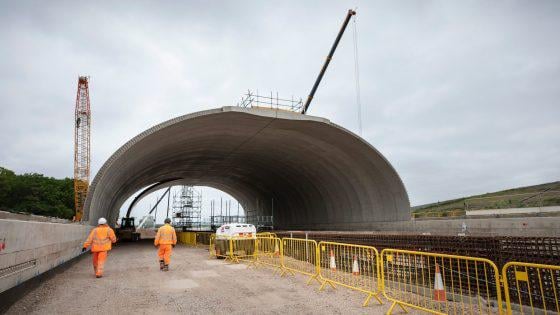 HS2 |関連するすべての市民作業でコウモリの建設は2億1600万ポンドかかるとDFTは明らかにします