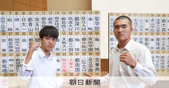 関東第一、二松学舎大付はノーシード　東東京大会の組み合わせ - 高校野球 [東京都]：朝日新聞