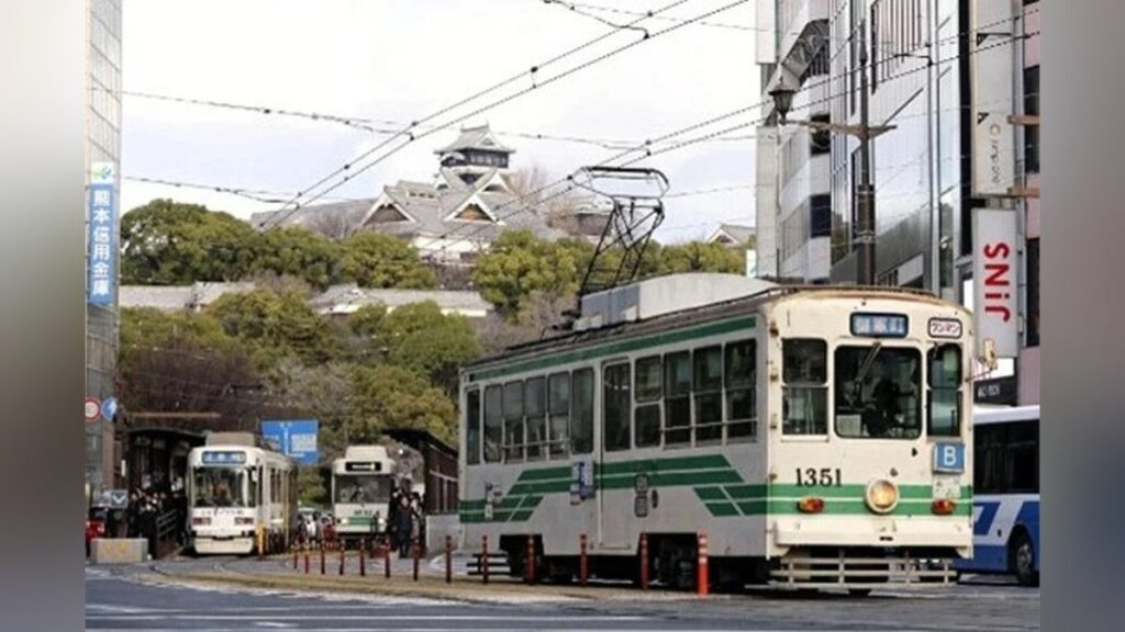 昨年以降トラブル続きの熊本市電でまたトラブル、レールの一部はがれる