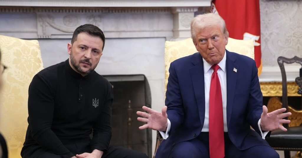 ロシアへの大規模なドローン攻撃の前に、ウクライナは故意に盲目的にトランプを盲目にした