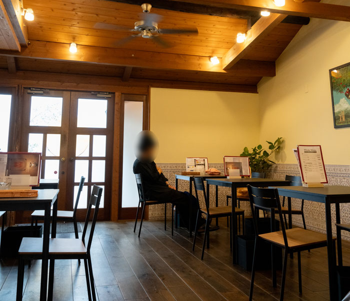 「メドカレー舎」の店内画像