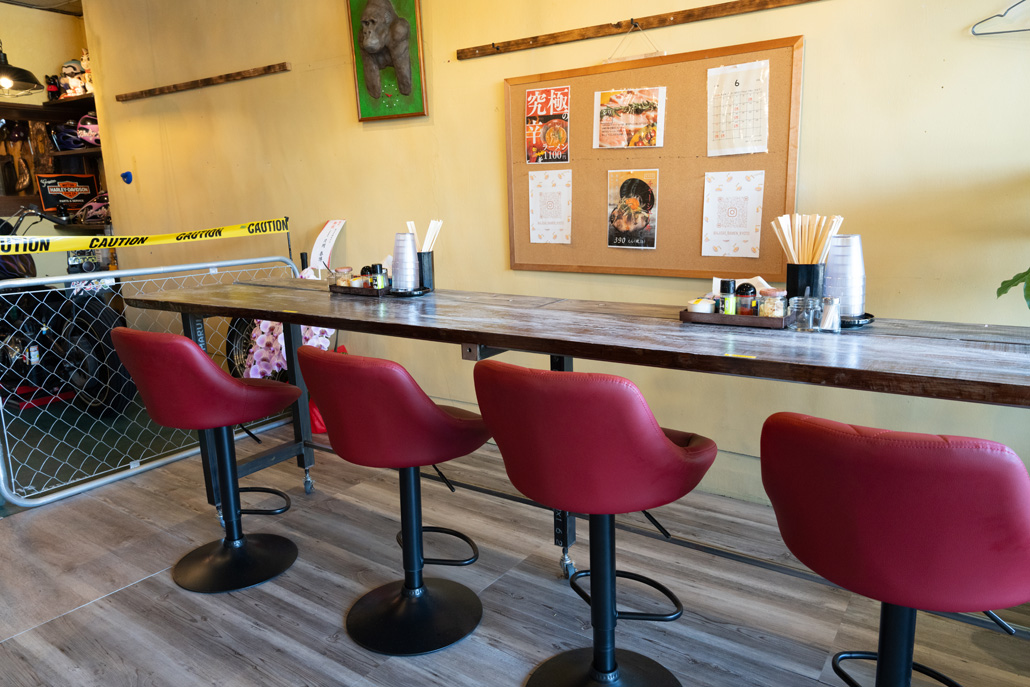 「AJISAI らーめん Kyoto」店内画像２